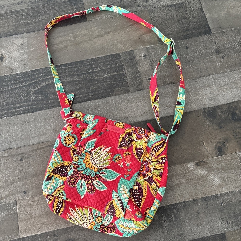 Vera Bradley crossbody Rumba Pattern Hipster Handbag Summer 2017 floral